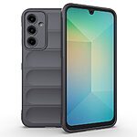 Θήκη Samsung Galaxy A56 Mad Mask Rugged Armor από σκληρό Premium TPU γκρι σκούρο