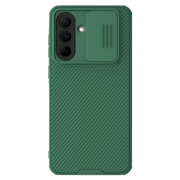 Θήκη Samsung Galaxy A56 NiLLkin Camshield Pro Series Πλάτη με προστασία για την κάμερα από σκλήρό Premium TPU πράσινο