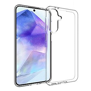 Θήκη Samsung Galaxy A56 OEM Silicone Sockproof V5 Anti-Slip Transparent Πλάτη TPU