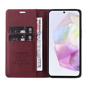 thiki samsung galaxy a56 yikatu dermatini kokkino skouro 38774 2