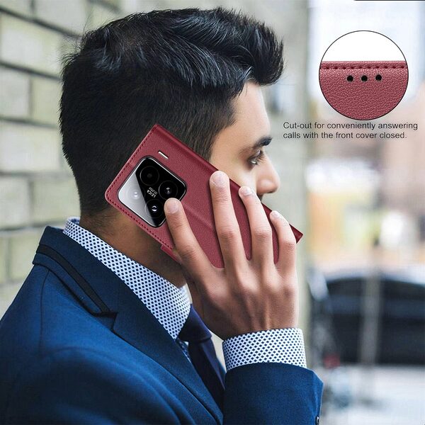 thiki xiaomi 15 binfen color dermatini kokkino 38782 5