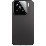 Θήκη Xiaomi 15 OEM Ultra Thin Rubberized Premium Πλάτη TPU με εσωτερική επένδυση μαύρο