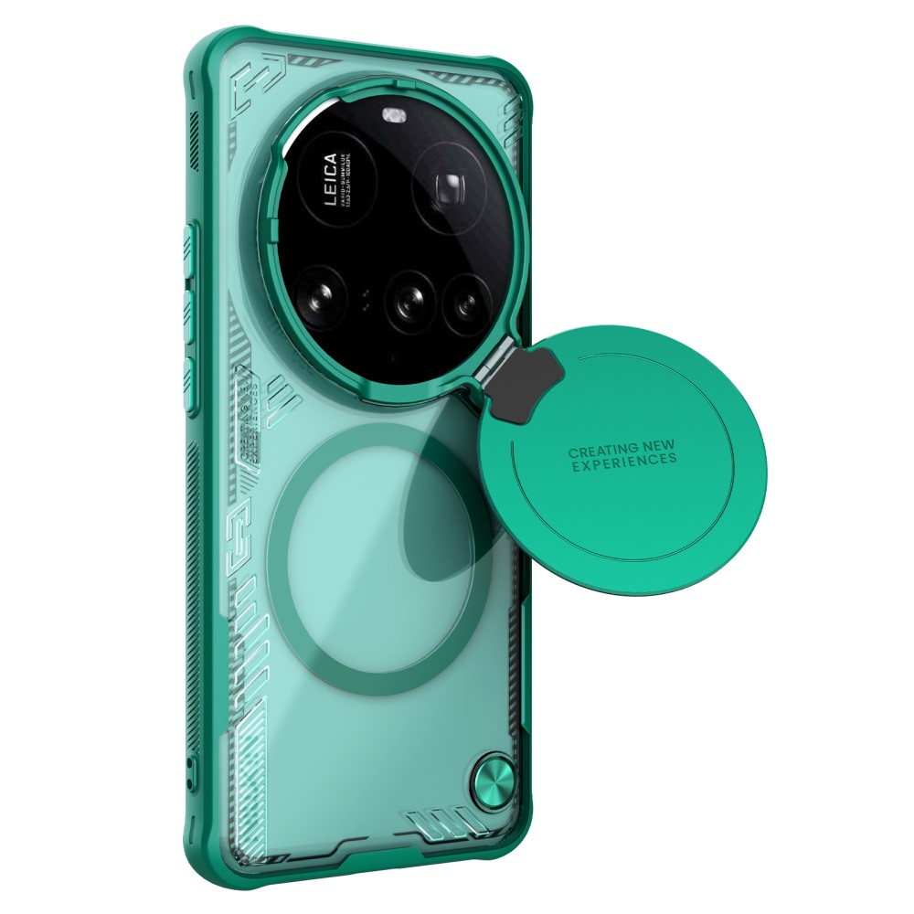 Θήκη Xiaomi 15 Ultra NiLLkin Camshield Iceblade Prop Magnetic Series v2 με προστασία για την κάμερα και βάση στήριξης MagSafe από σκλήρό Premium TPU πράσινο Θήκη Xiaomi 15 Ultra NiLLkin Camshield Iceblade Prop Magnetic Series v2 με προστασία για την κάμερα και βάση στήριξης MagSafe από σκλήρό Premium TPU πράσινο