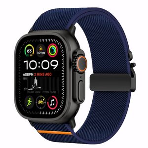 tech protect nylon clasp strap apple watch 44 45 46 49mm blue 39333 2