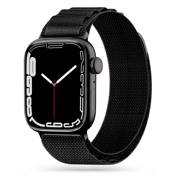 tech protect nylon pro strap apple watch 44 45 46 49mm black 39331 2
