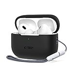 Θήκη Σιλικόνης TECH-PROTECT με Silicone Hook - AirPods Pro (1η & 2η Γενιά) Μαύρο