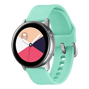 Λουράκι Σιλικόνης Sonique Soft Band 22mm Universal για Samsung Huawei Amazfit Xiaomi Honor - βεραμάν