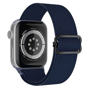 Λουράκι Sport Band Sonique Elastic Nylon Loop για Apple Watch (42/44/45/49mm) - μπλε