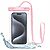 Tech-Protect UWC7 Universal Αδιάβροχη Θήκη Κινητού IPX8 (20m) για Συσκευές έως 6.9'' - Ροζ