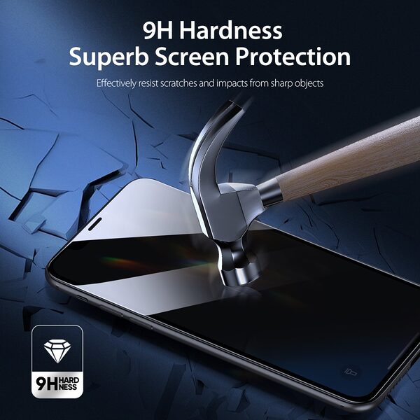 Anti-Spy με Προστασία Privacy για Xiaomi Redmi A5 4G / Poco C71 Πλήρης Προστασία Οθόνης - Tempered Glass 9H, Κάλυψη 100%, OEM, 0.26mm - Image 5