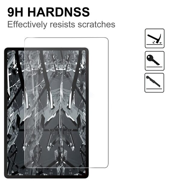 Αντιχαρακτικό Γυαλί OEM για Tablet Samsung Galaxy Tab S10 FE Plus 13.1" - Tempered Glass 9H με Επίστρωση Oleophobic - Image 3
