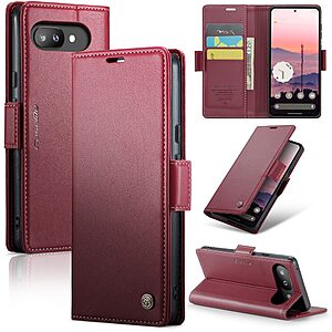 Θήκη Google Pixel 9a 5G CASEME 023 Series Πορτοφόλι με βάση στήριξης