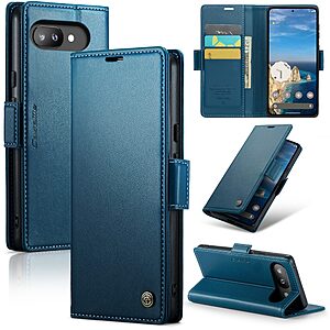 Θήκη Google Pixel 9a 5G CASEME 023 Series Πορτοφόλι με βάση στήριξης