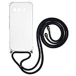 Θήκη Google Pixel 9a 5G OEM Silicone Sockproof Transparent πλάτη με κορδόνι από αντικραδασμικό TPU