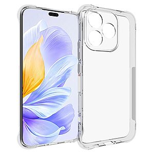 Θήκη Honor 400 Lite 5G OEM Silicone Sockproof V10 Anti-Slip Transparent Πλάτη με ενισχυμένες γωνίες TPU
