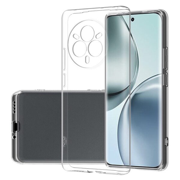 Θήκη Realme 14 Pro 5G OEM Silicone Sockproof V5 Anti-Slip Transparent Πλάτη TPU