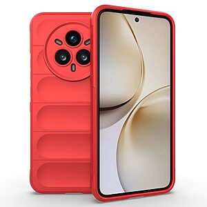 Θήκη Realme 14 Pro+ 5G Mad Mask Rugged Armor από σκληρό Premium TPU κόκκινο