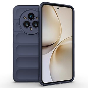 Θήκη Realme 14 Pro+ 5G Mad Mask Rugged Armor από σκληρό Premium TPU μπλε σκούρο