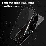 Θήκη Realme 14 Pro+ 5G OEM σχέδιο Marble με Πλάτη Tempered Glass TPU μαύρο - Image 3