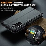 Θήκη Samsung Galaxy A26 5G CASEME 023 Series Πορτοφόλι με βάση στήριξης, υποδοχές καρτών και μαγνητικό κούμπωμα από συνθετικό δέρμα και TPU μαύρο - Image 4