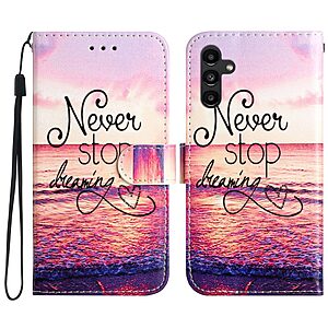 Θήκη Samsung Galaxy A26 5G OEM σχέδιο Never Stop Dreaming με βάση στήριξης