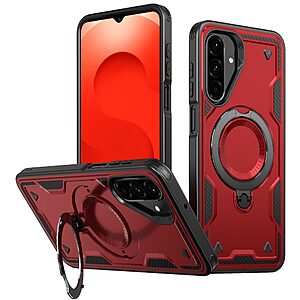 Θήκη Samsung Galaxy A26 5G Mad Mask Πλάτη Military Protection με Μαγνητικό δαχτυλίδι