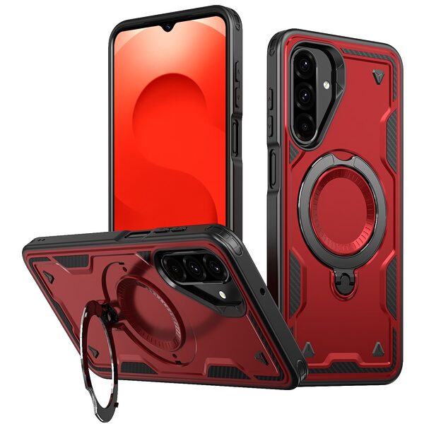 Θήκη Samsung Galaxy A26 5G Mad Mask Πλάτη Military Protection με Μαγνητικό δαχτυλίδι