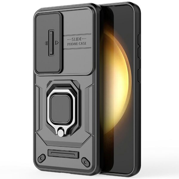 Kickstand και Βάση στήριξης από σκλήρό Premium TPU μαύρο