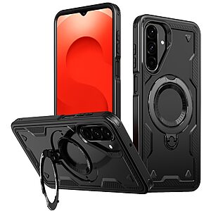 Θήκη Samsung Galaxy A26 5G Mad Mask Πλάτη Military Protection με Μαγνητικό δαχτυλίδι