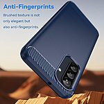 Θήκη Samsung Galaxy A26 5G Mad Mask Brushed TPU Carbon Πλάτη μπλε - Image 4