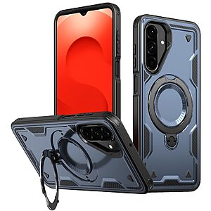 Θήκη Samsung Galaxy A26 5G Mad Mask Πλάτη Military Protection με Μαγνητικό δαχτυλίδι