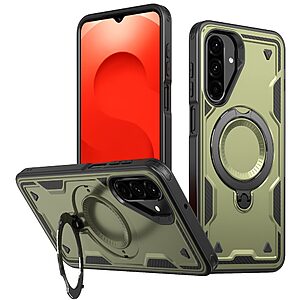 Θήκη Samsung Galaxy A26 5G Mad Mask Πλάτη Military Protection με Μαγνητικό δαχτυλίδι