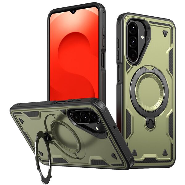 Θήκη Samsung Galaxy A26 5G Mad Mask Πλάτη Military Protection με Μαγνητικό δαχτυλίδι