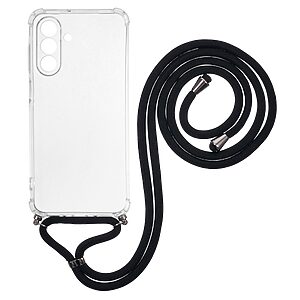 Θήκη Samsung Galaxy A26 5G OEM Silicone Sockproof Transparent πλάτη με κορδόνι από αντικραδασμικό TPU