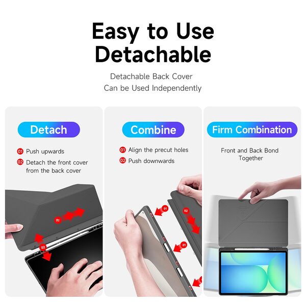 thiki tablet samsung galaxy tab s10 fe plus 13 1 dux ducis tpu gkri 39316 3