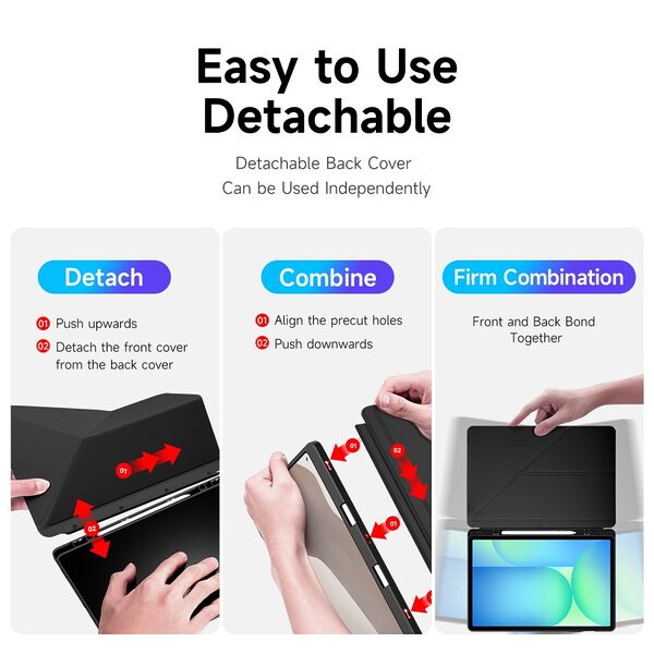 thiki tablet samsung galaxy tab s10 fe plus 13 1 dux ducis tpu mayro 39315 3