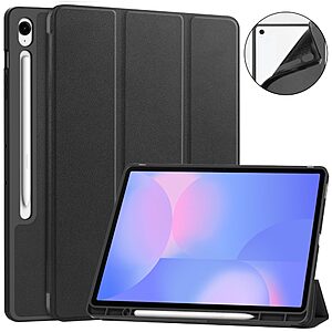 Θήκη Samsung Galaxy Tab S10 FE+ 13.1 Mad Mask Tri-Fold με ειδική θέση για πενάκι και ενισχυμένη πλάτη μαύρο