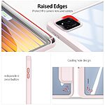 Θήκη Xiaomi Pad 7 11.2 / Pad 7 Pro 11.2 DUX DUCIS Toby Series Tri-Fold με ειδική θέση για πενάκι και διάφανη ενισχυμένη πλάτη ροζ - Image 4