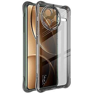 Θήκη Xiaomi Poco F7 Pro 5G / Poco F7 Ultra 5G IMAK Airbag Series με ενισχυμένες γωνίες από Premium ανθεκτικό TPU μαύρο