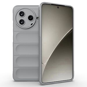 Θήκη Xiaomi Poco F7 Pro 5G / Poco F7 Ultra 5G Mad Mask Rugged Armor από σκληρό Premium TPU γκρι ανοιχτό