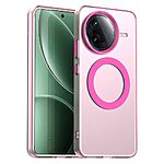Θήκη Xiaomi Poco F7 Pro 5G / Poco F7 Ultra 5G Mad Mask Candy Series Sockproof συμβατό με MagSafe φορτιστή Transparent Πλάτη TPU κόκκινο