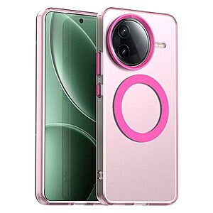 Θήκη Xiaomi Poco F7 Pro 5G / Poco F7 Ultra 5G Mad Mask Candy Series Sockproof συμβατό με MagSafe φορτιστή Transparent Πλάτη TPU κόκκινο