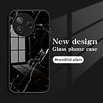 Θήκη Xiaomi Poco F7 Pro 5G OEM σχέδιο Marble με Πλάτη Tempered Glass TPU σμαραγδί - Image 2