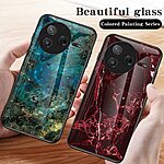 Θήκη Xiaomi Poco F7 Pro 5G OEM σχέδιο Marble με Πλάτη Tempered Glass TPU σμαραγδί - Image 5