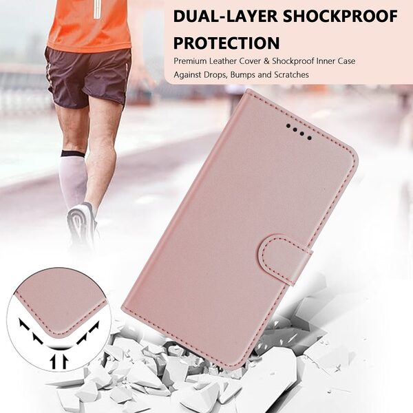 thiki xiaomi poco m7 pro 5g dermatini roz xryso 39128 3