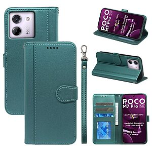 Θήκη Xiaomi Poco M7 Pro 5G Mad Mask PU Leather Series V4 με βάση στήριξης