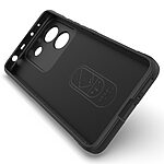 Θήκη Xiaomi Poco M7 Pro 5G Mad Mask Rugged Armor από σκληρό Premium TPU λευκό - Image 5