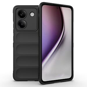 Θήκη Xiaomi Poco M7 Pro 5G Mad Mask Rugged Armor από σκληρό Premium TPU μαύρο