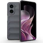 Θήκη Xiaomi Redmi A5 4G / Poco C71 Mad Mask Rugged Armor από σκληρό Premium TPU γκρι σκούρο