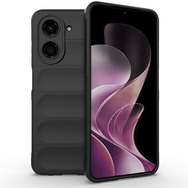 Θήκη Xiaomi Redmi A5 4G / Poco C71 Mad Mask Rugged Armor από σκληρό Premium TPU μαύρο
